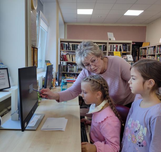 Spalio mėnesio veiklos Rokų bibliotekoje