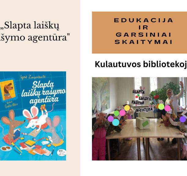 Šurmulingas rytmetys Kulautuvos bibliotekoje