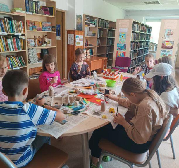 Vaikų užimtumo programa „Skaityk, pažink ir tobulėk“ Babtų bibliotekoje