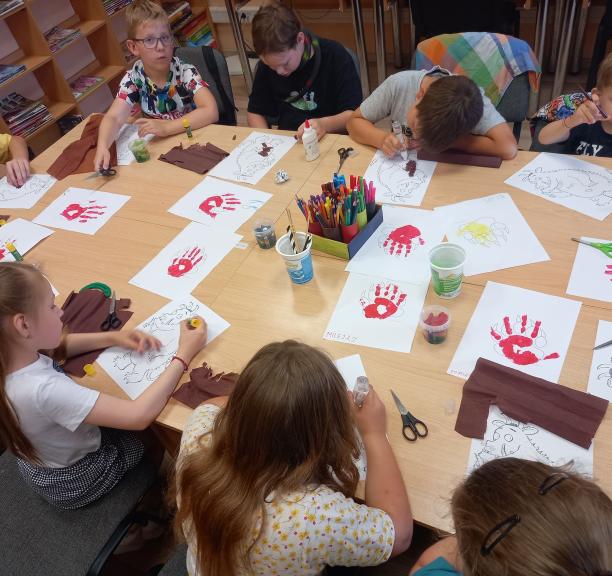 Vaikų užimtumo programa „Kūrybinga vasara“ Sitkūnų bibliotekoje