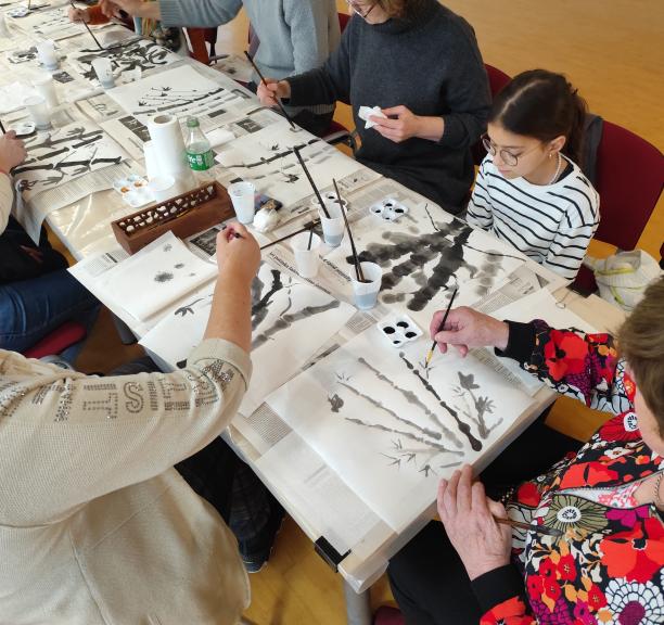 Šeimų šeštadienis bibliotekoje – japoniškai