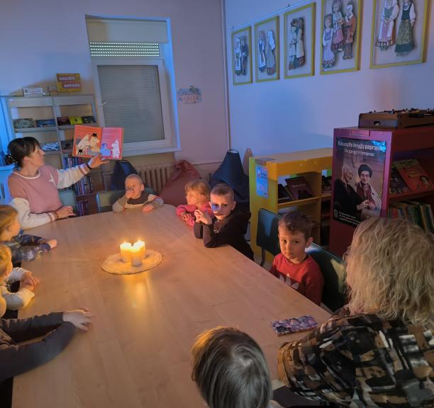 Lapkričio mėnesio veiklos Sitkūnų bibliotekoje