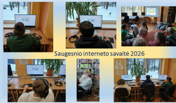 Vasario mėnesio veiklos Vandžiogalos bibliotekoje