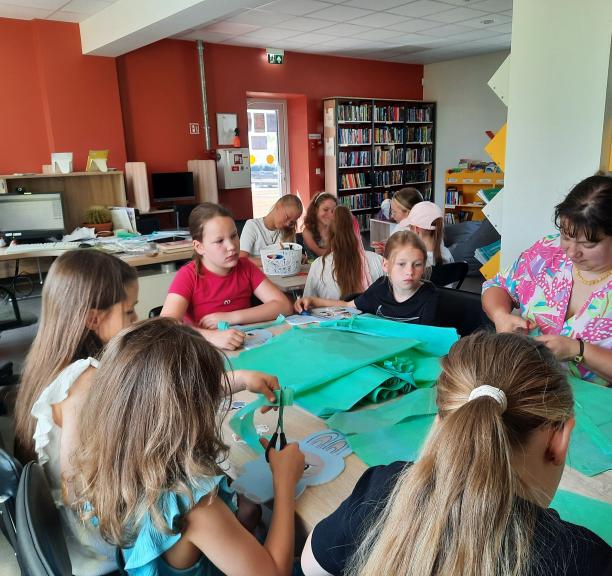 Vaikų vasaros užimtumo veiklos Ramučių bibliotekoje
