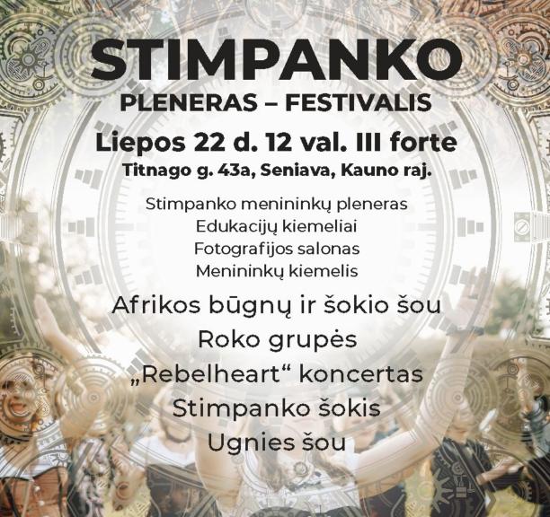 Stimpanko stiliaus šokio ritmu