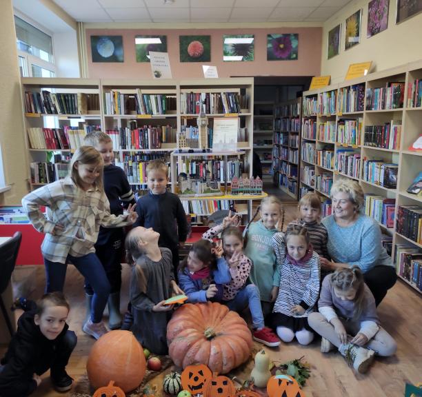 Spalio mėnesio veiklos Rokų bibliotekoje