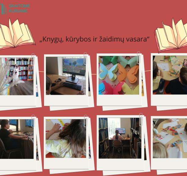 Rugpjūčio mėnesio veiklos Eigirgalos  bibliotekoje