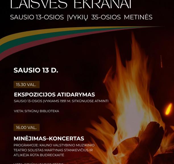 LAISVĖS GYNĖJŲ DIENA 2026 | LAISVĖS EKRANAI