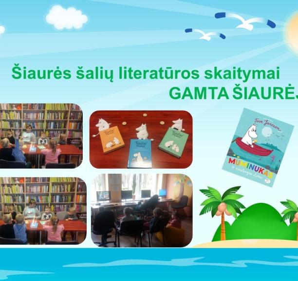 „Muminuko ir jo draugų kelionė į paslaptingą Šiaurės salą“ Vandžiogalos bibliotekoje