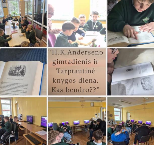 Pavasario veiklos Zapyškio bibliotekoje