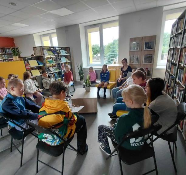 Vaikų vasara Ramučių bibliotekoje