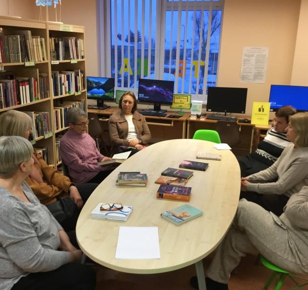 Sausio mėnesio veiklos Ringaudų bibliotekoje