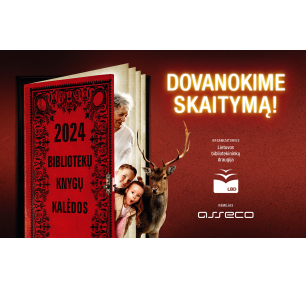 Bibliotekų knygų Kalėdos 2024