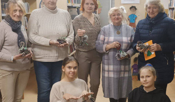 Senųjų metų palydos Babtų bibliotekoje