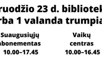 Darbo laikas 2025-12-23 d.