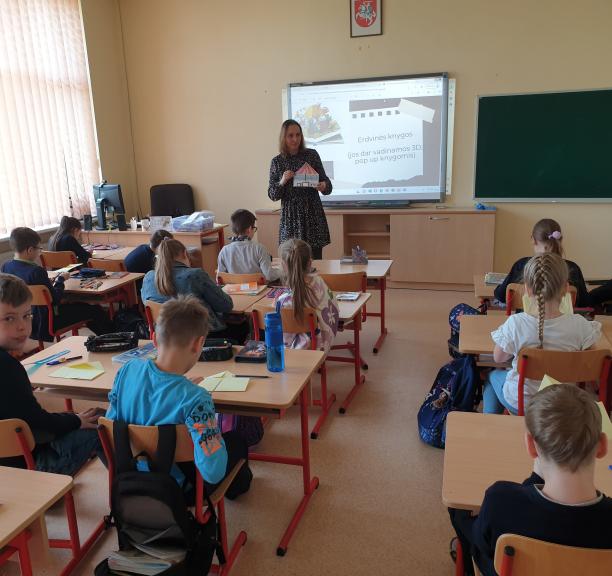 Gegužės mėnesio veiklos Šlienavos bibliotekoje