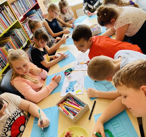 Kūrybinės ir kitos veiklos Saulėtekio bibliotekoje balandžio mėnesį