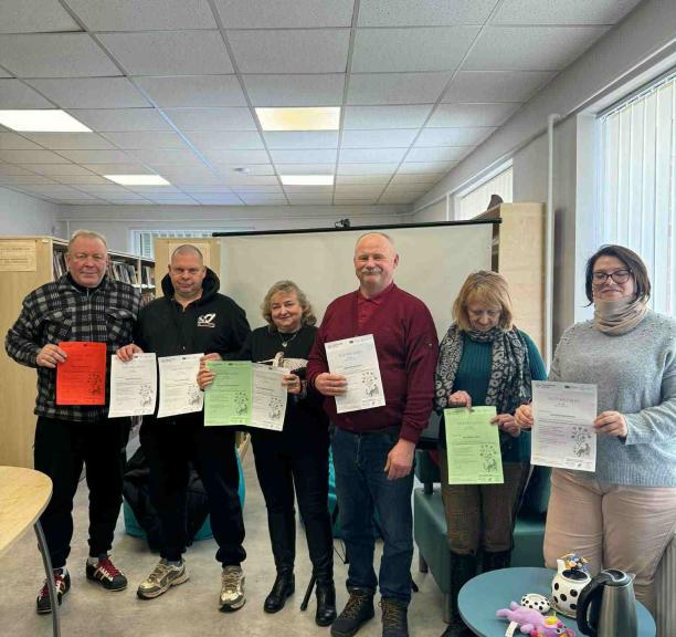 Vasario mėnesio veiklos Babtų miestelio bibliotekoje