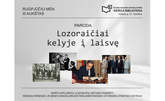 Lozoraičiai kelyje į laisvę