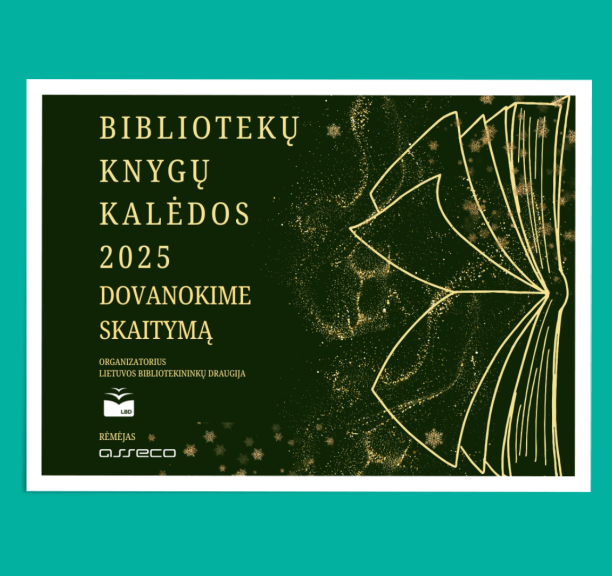 Bibliotekų knygų Kalėdos 2025 