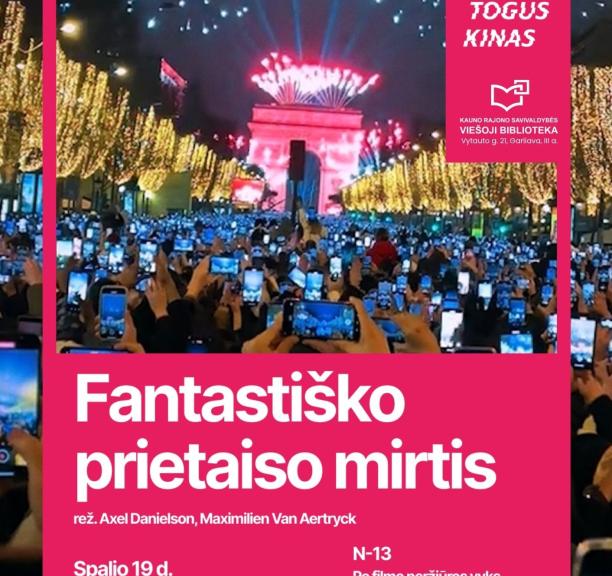 NEPATOGUS KINAS 2026: „Fantastiško prietaiso mirtis“