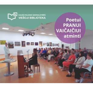 Poezijos ir muzikos dialogai bibliotekoje