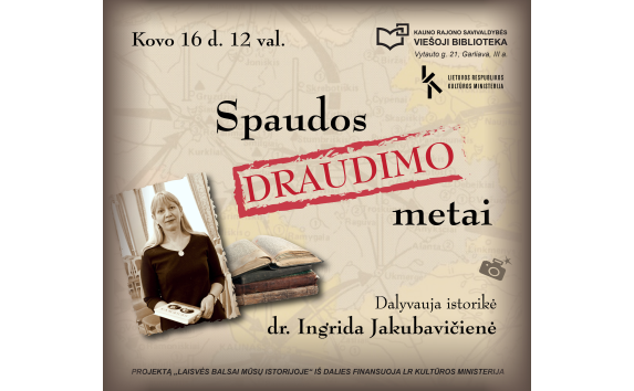 Spaudos draudimo metai