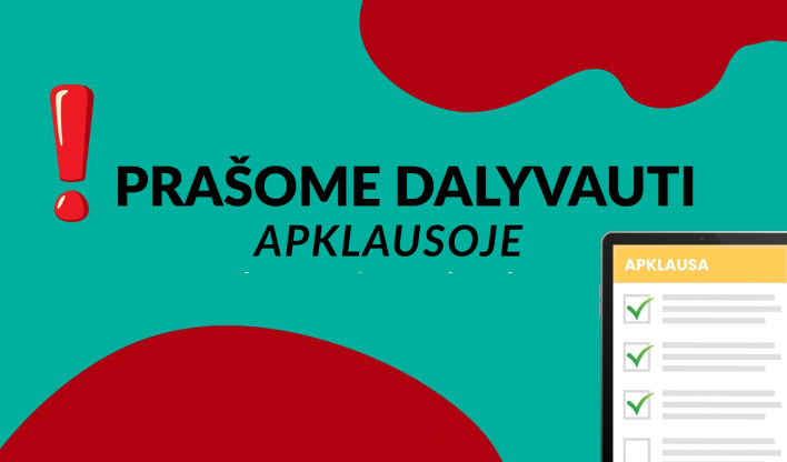 Prašome dalyvauti apklausoje