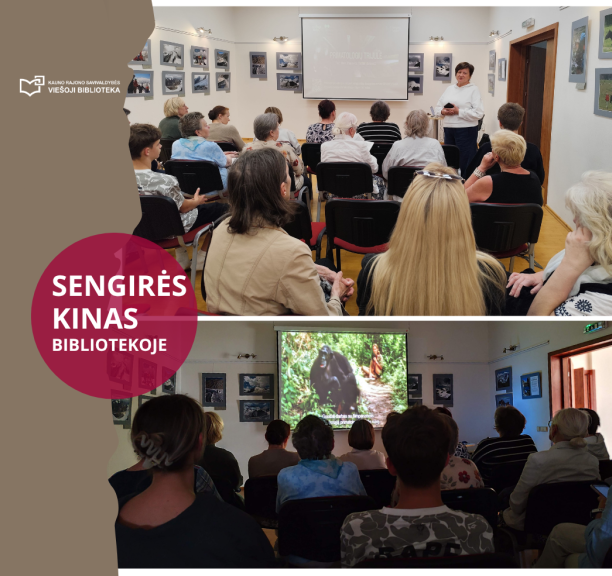Žvilgsnis į džiunglių šešėlius ir mūsų atsakomybę: „Sengirės kinas“ bibliotekoje