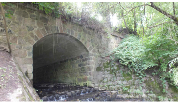 Kauno tvirtovės tiltų per Marvelės upelį su kelio atkarpa komplekso antras tiltas per Marvelės upelį