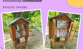 Aktyvus gegužės mėnuo Užliedžių bibliotekoje