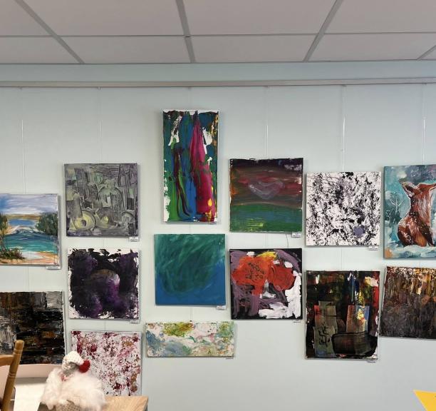 Ruduo Užliedžių bibliotekoje