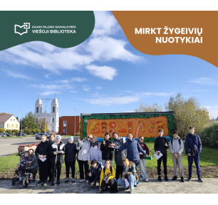 Garliavos gatvėse – žingsniai, klausimai ir kritinio mąstymo treniruotė