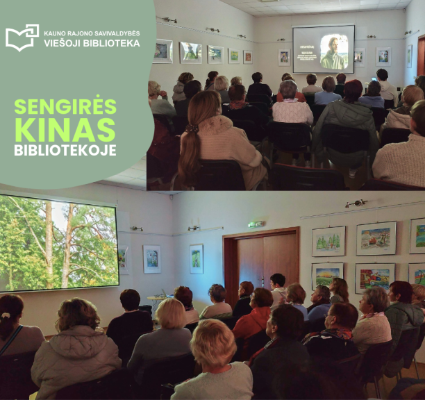 SENGIRĖS KINAS bibliotekoje: PASIENIO VILKAI 